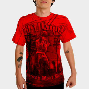 Lil Wayne America's Most Wanted Tie Dye rapper singer Official T-Shirt XL NWT